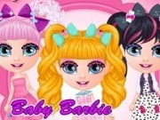 Jocuri cu costumatii dragute pentru bebelusa barbie