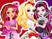 fetele ever after high imbracat