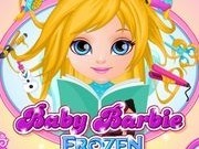 Jocuri cu baby barbie in frizuri frozen