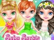 Jocuri cu bebelusa barbie in salonul de zane