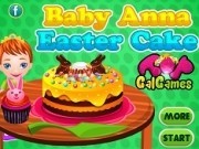 Jocuri cu bebelusul anna gateste tort pentru paste