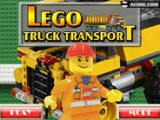 camionul lego de transportat