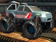 Jocuri cu monster truck 3d de curse nitro cu cascadorii