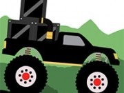monster truck livrare in padure