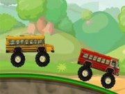 Jocuri cu raliuri cu autobuze de scoala monstru